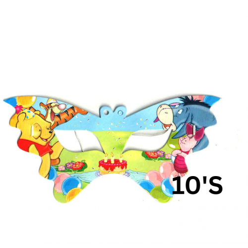 P/MASK WINNIE THE POOH BEAR 10'S P/MASK WINNIE THE POOH BEAR 10'S